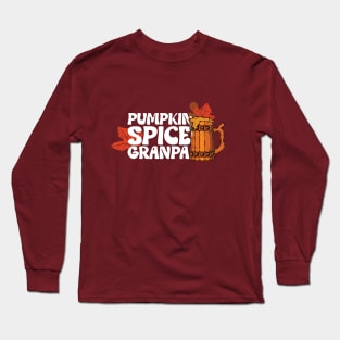 Pumkin Spice Grandpa Long Sleeve T-Shirt